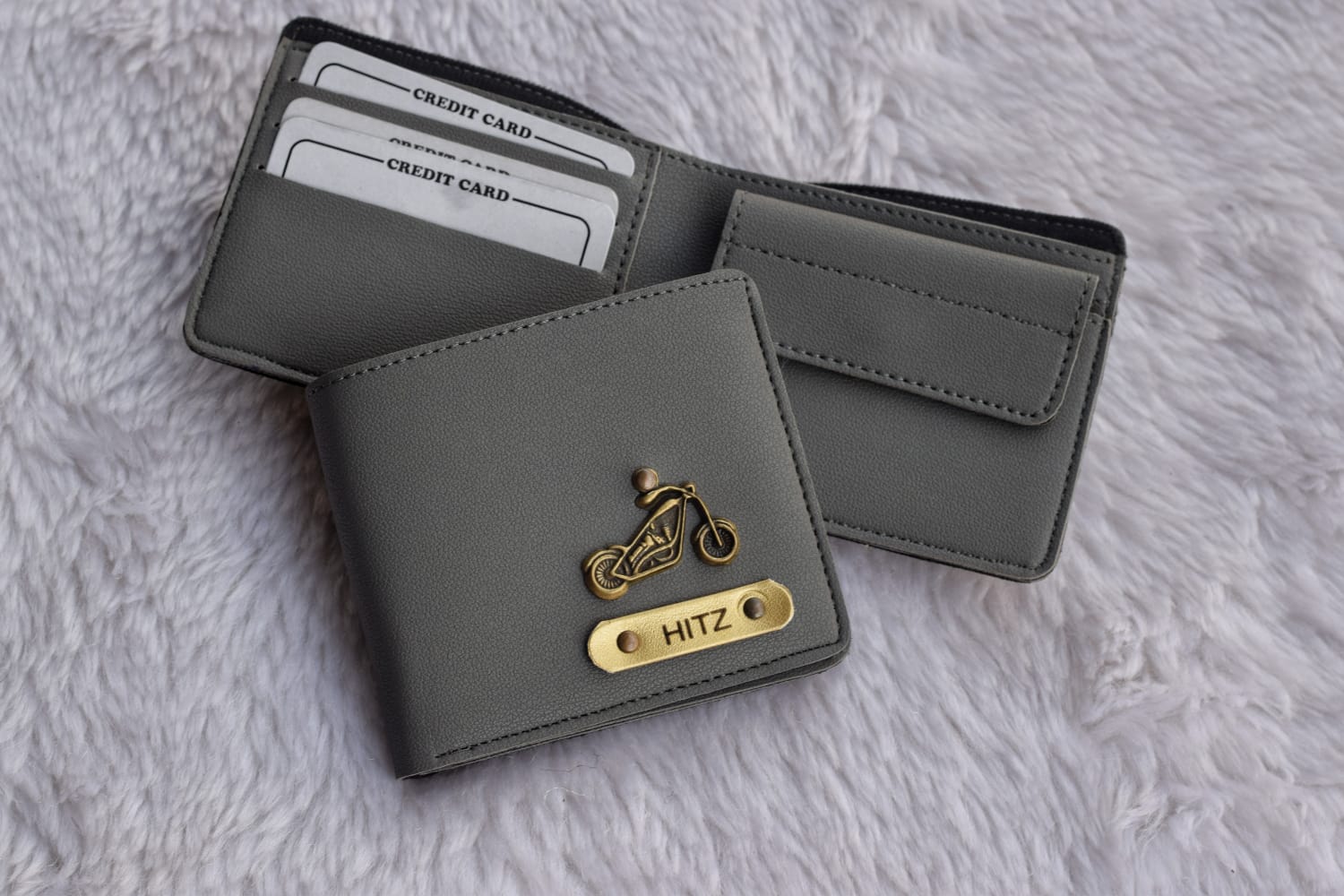 Customized Vegan Leather Wallet for Men