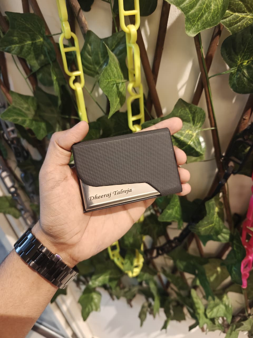 Personalised Card Holder