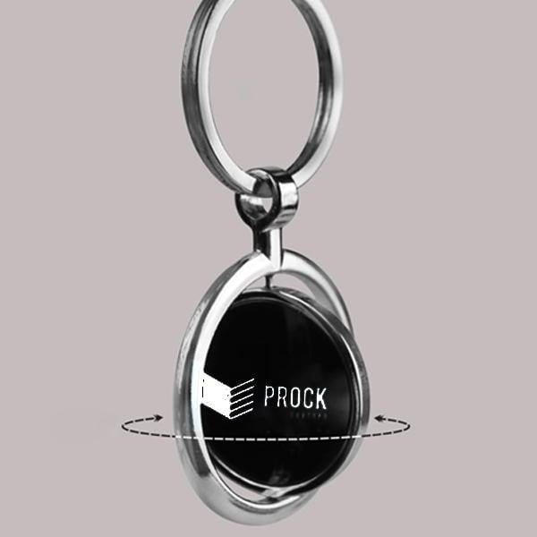 Personalised Rotating Keychain