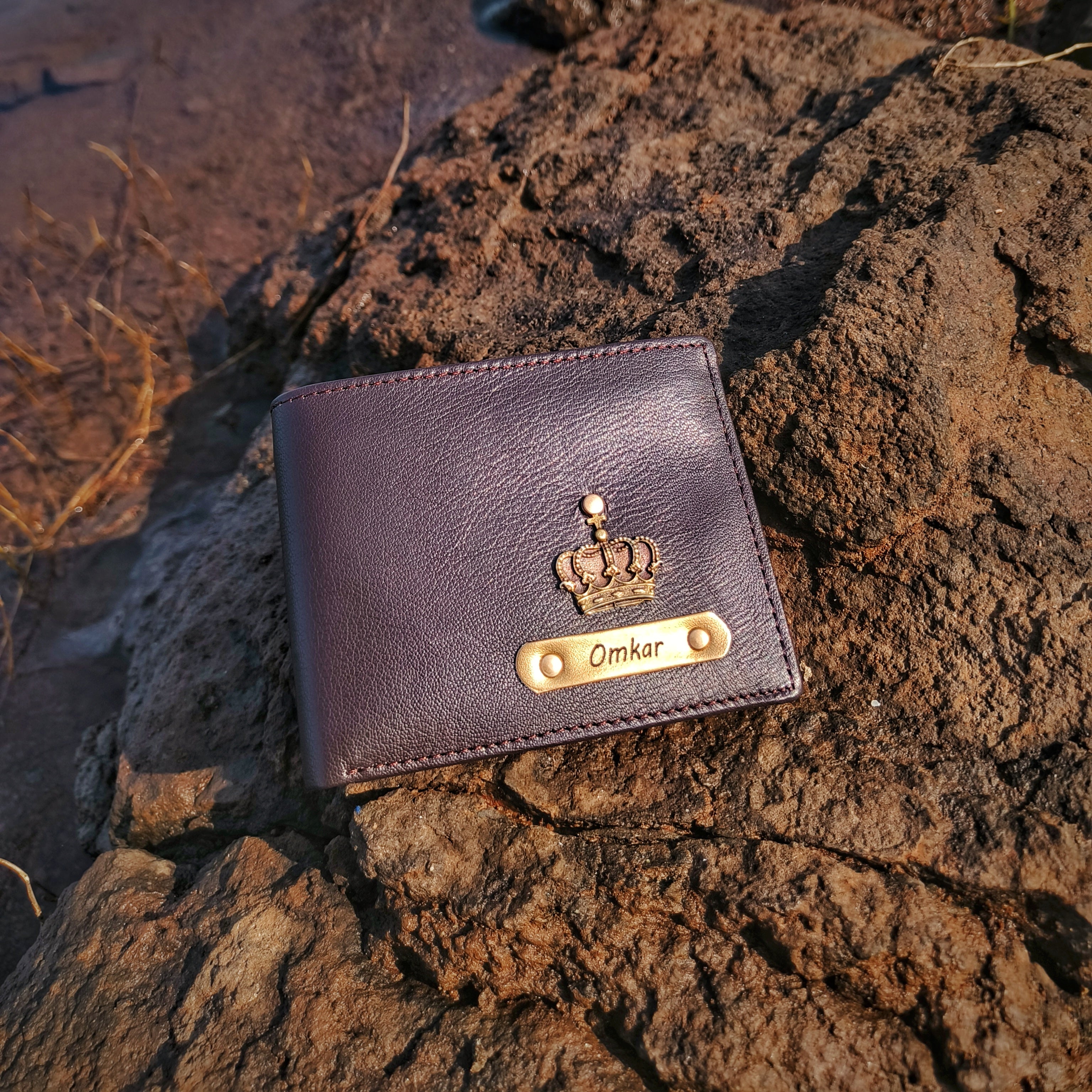 Personalised RFID Leather Wallet for Men