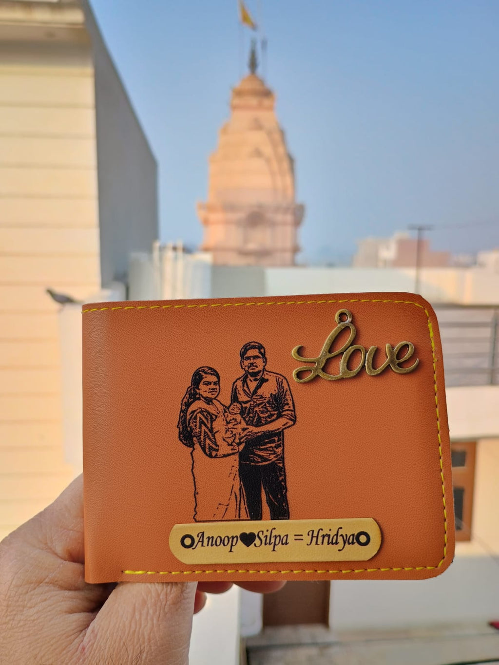 Personalised Sketch Wallet