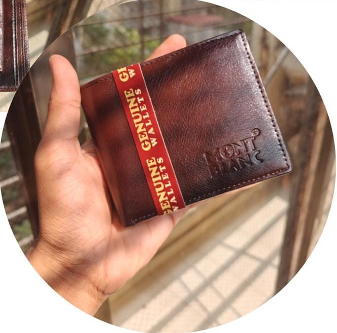 Personalised Mens Wallet - Pure Leather finish