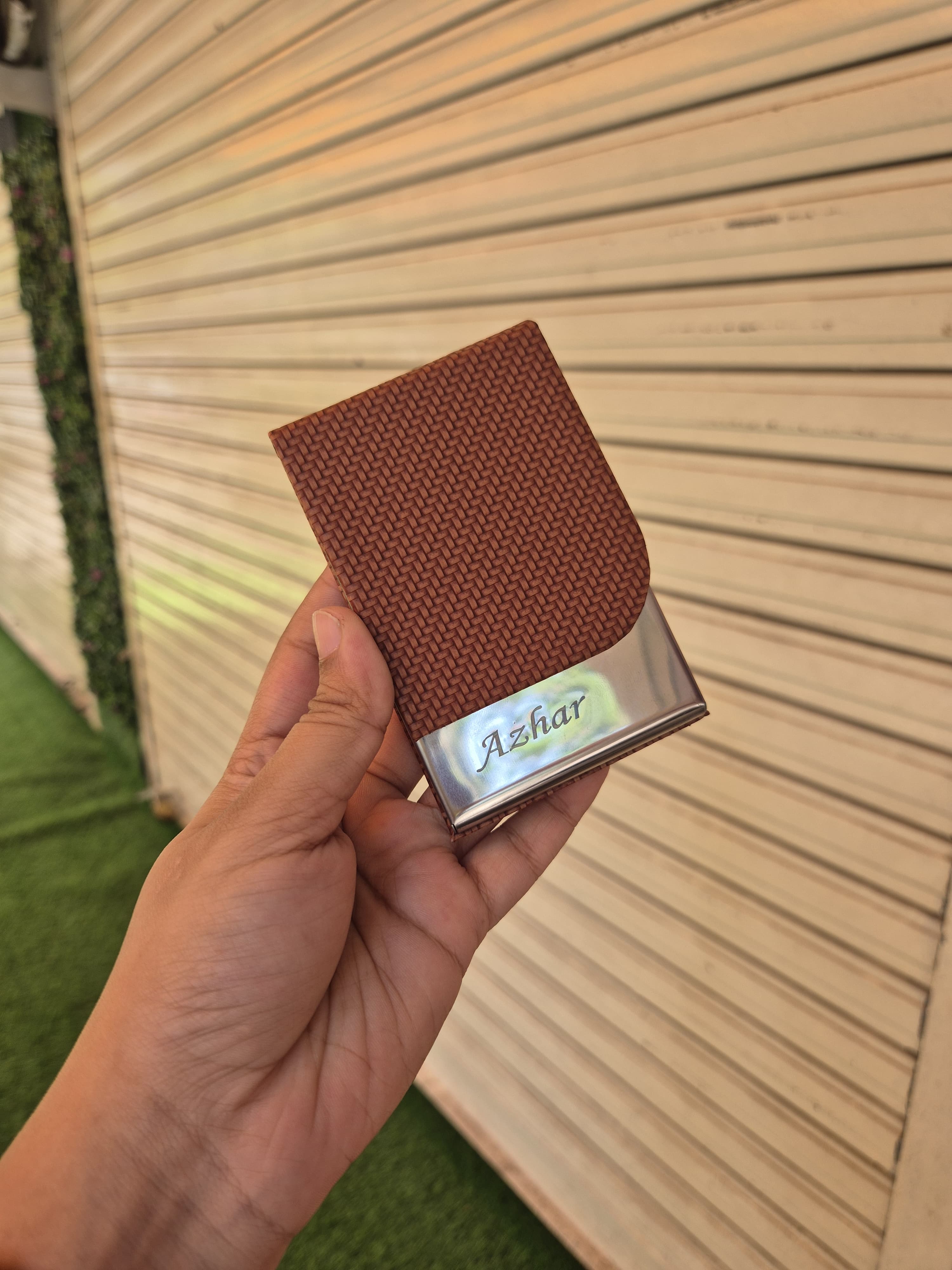 Personalised Card Holder