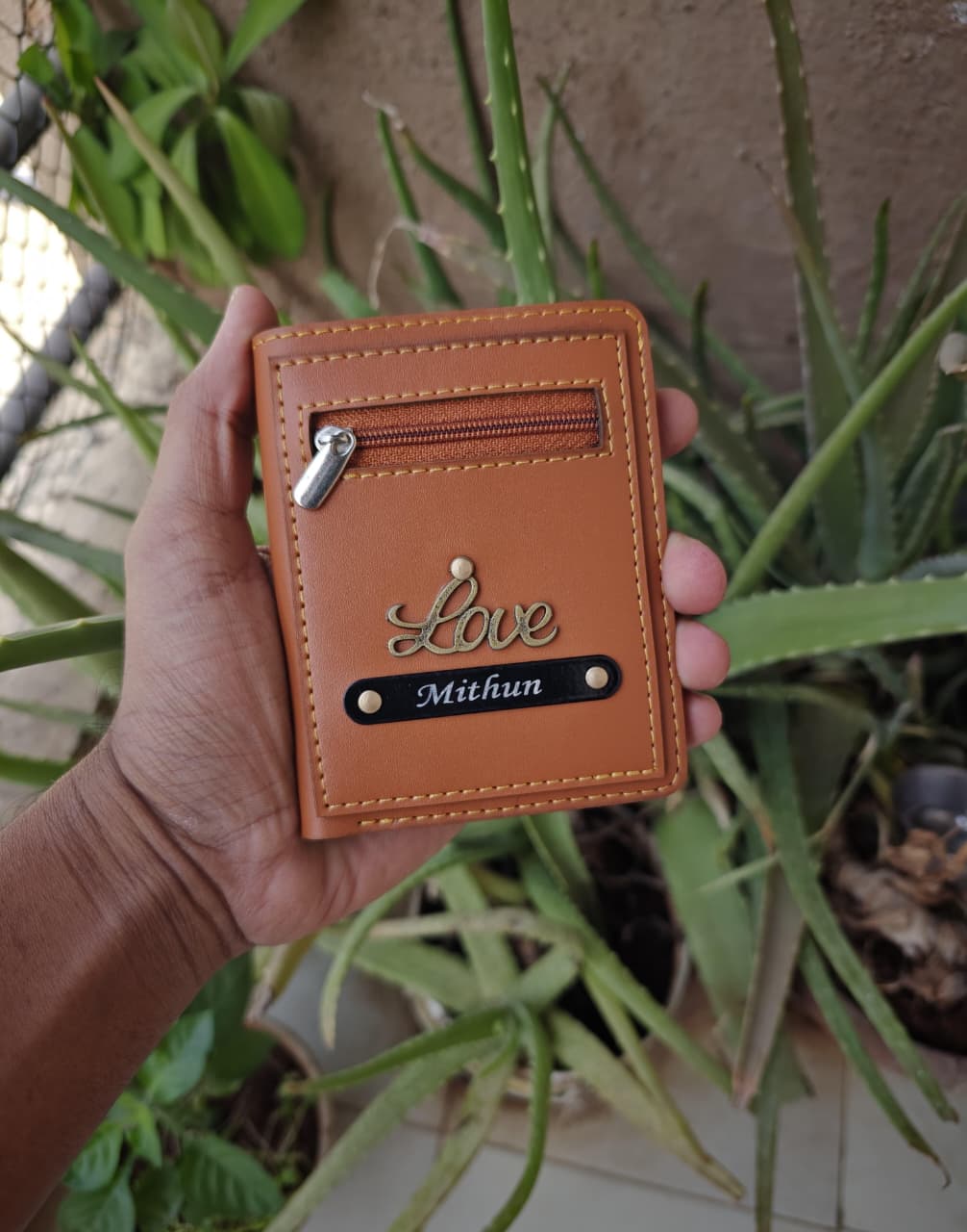 Personalised Compact Unisex Wallet