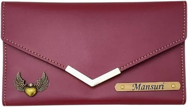 Personalised Ladies Clutch 3 Fold
