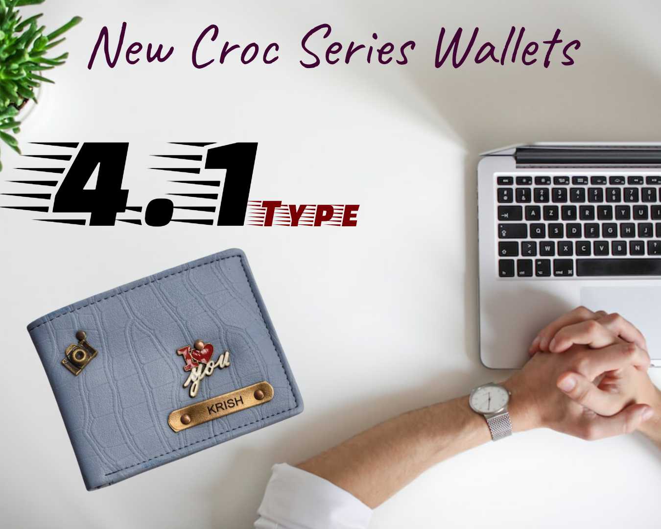 New Croc Series Wallet 4.1