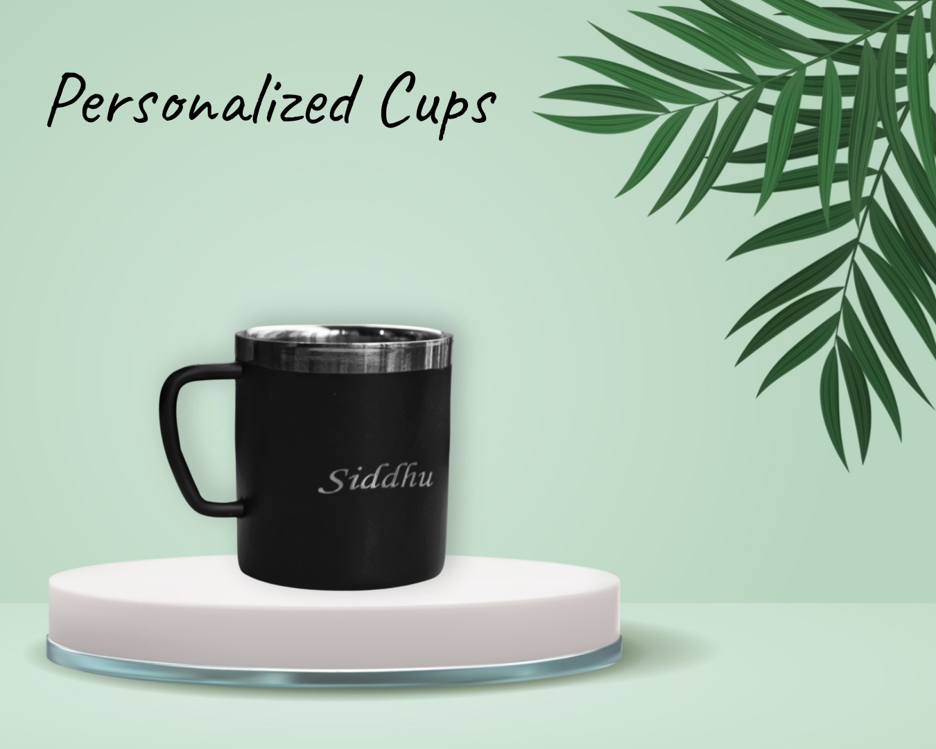 Personalized Black Mug